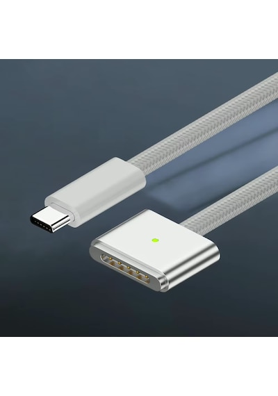 Macbook Air Pro A2442 A2485 A2681 Uyumlu 140w Pd 3.1 Hızlı Şarj 2m Usb Type C - Magsafe 3