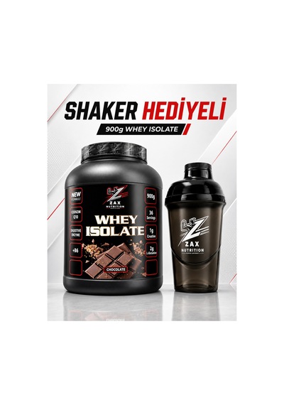 Isolate Whey 900 Gr 36 Servis - Shaker  Çikolata