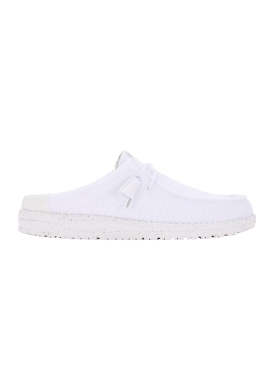 HEY DUDE Wally Slip Stretch Sox Beyaz Erkek Sneaker-10548 Beyaz