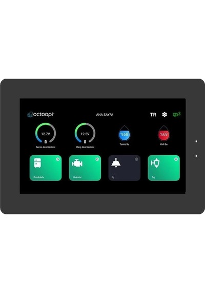 Octoopi Van B7001 7 İnç Dijital Akıllı Karavan Kontrol Paneli