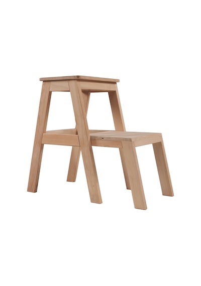 Step Karya İki Basamaklı Masif Tabure Merdiven Yükseklik 55 CM