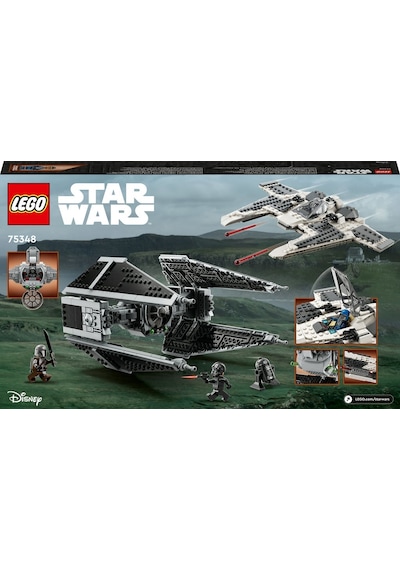 LEGO® 75348 Star Wars Mandalorian Fang Fighter Tıe Interceptor'a Karşı