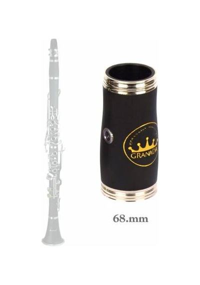 68 Mm Klarnet Bakalit Baril Fıçı Mikrofon Deliği Açık