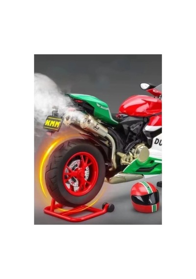 Ducati 1299 Panigale R Tasarımlı 1:9 Işıklı Ve Sesli Diecast Model Motosiklet / Koleksiyonluk Motosiklet Replikası Kırmızı Ducati 1299 Panigale R Tasarımlı 1:9 Işıklı Ve Sesli Diecast Model Motosiklet / Koleksiyonluk Motosiklet Replikası Kırmızı