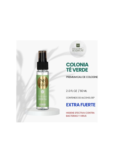 Green Tea Green Tea Kolonyası 60 Ml Sprey Green Tea Cep Boy Seyahat %80 Alkollü