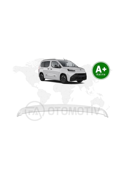 Toyota Proace City Bagaj Üstü Spoiler Buz Beyazı Epr Boyalı 2024 Model Ve Sonrası