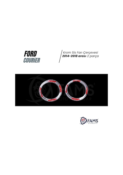 Ford Tourneo Courier Krom Sis Çerçevesi 2014-2018 P. Çelik
