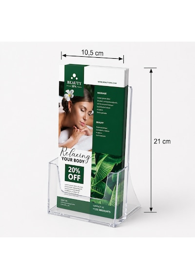 1/3 A4 Masaüstü Broşürlük 5li Paket