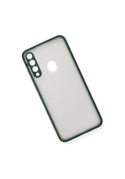 Huawei Y6p Uyumlu Kılıf Montreal Silikon Kapak - Yeşil