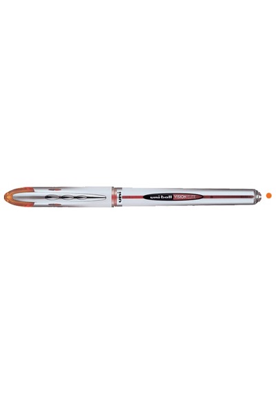 Uni-ball Roller Kalem Vision Elite Bilye Uç 0.8 Mm Turuncu Ub-200 Çok Renkli