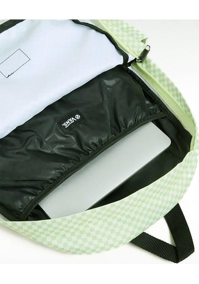 Vans Sırt Çantası Old Skool Check Damalı Shadow Lime Vn000h4xclh1