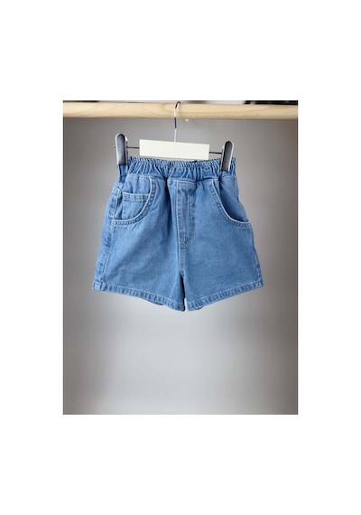 Poala Kids Mavi Unisex Balloon Şort