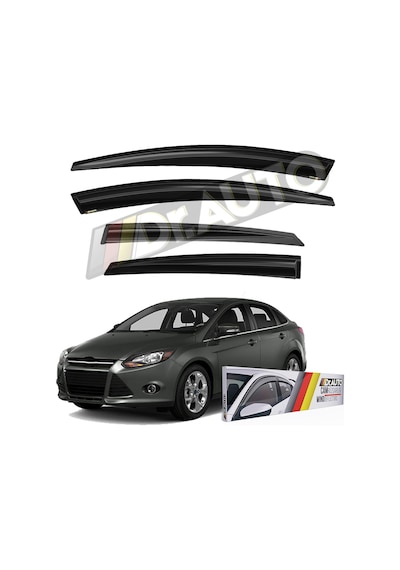 Ford Focus 3 Hb Sd 2012-2018 Arası Cam Rüzgarlığı 4lü