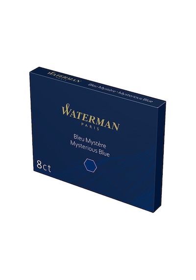 Waterman Dolma Kalem Kartuşu Mavi/siyah 8 Li Mavi - Siyah