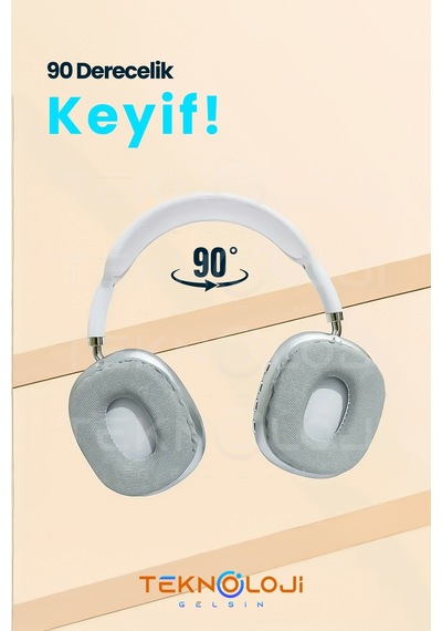 Teknoloji Gelsin TG-P9 Bluetooth 5.0 Kulaküstü Kulaklık