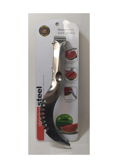 Ayrex Pratik Karpuz Kesme Dilimleme Aleti Paslanmaz Çelik 25cm