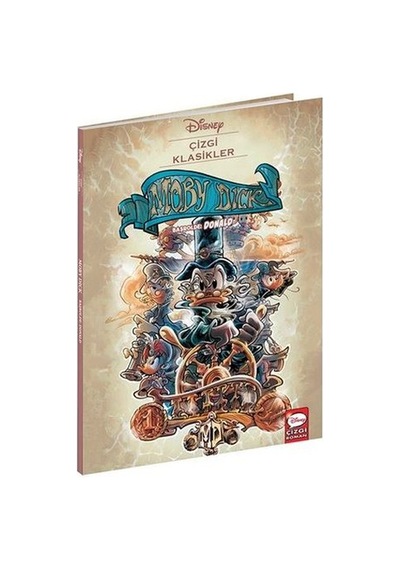 Moby Dick Başrolde: Donald - Disney Çizgi Klasikler - Francesco Artibani - Beta Kids
