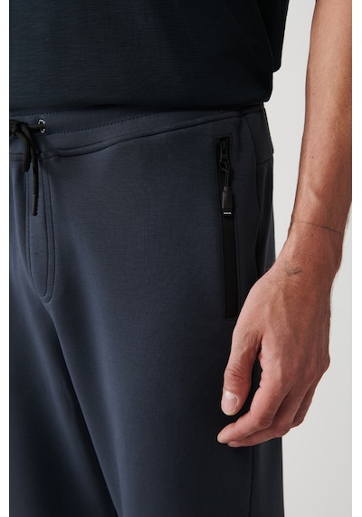 Avva Antrasit Eşofman Altı Esnek Yumuşak Doku İnterlok Kumaş Lastikli Paça Unisex Standart Fit Normal Kesim   B003400 Antrasit