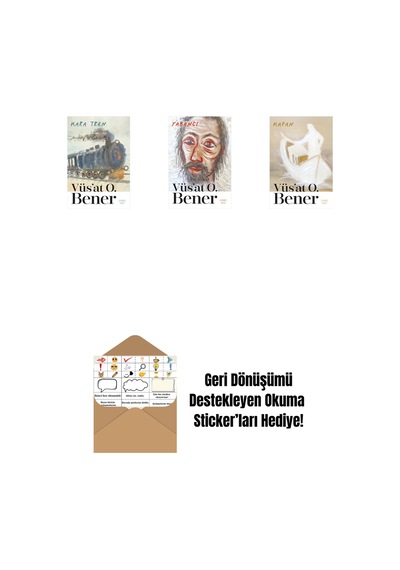 Kara Tren + Yabancı + Kapan + Okuma Sticker'ları