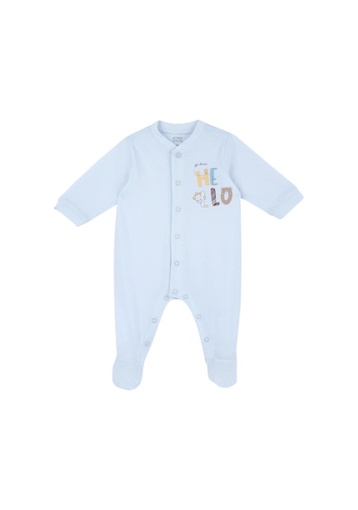 Chicco Kız Bebek Önden Açılan Tulum 09102089000000 000021 Mavi