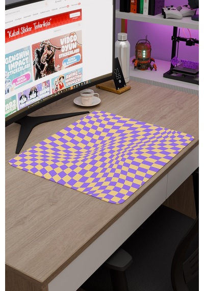 Dama Kaymaz Dikişli Kauçuk Oyuncu Mousepad V1 - 48x40 Xl Gaming Mouse Pad Fare Altlığı