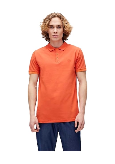 Bad Bear Stark Polo Erkek Tişört 21.01.07.051-C38 Turuncu