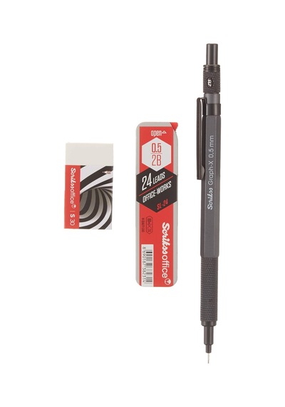Graphx 3'lü Set Versatil Kalem 0.7 Mm Antrasitsilgimin 0.7 Mm Antrasit