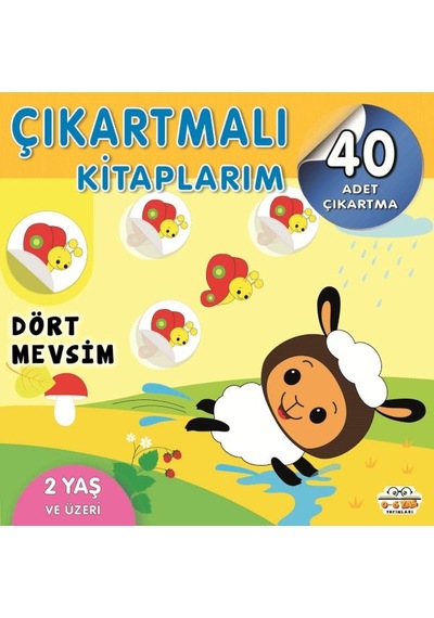 Çıkartmalı Kitaplarım-dört Mevsim