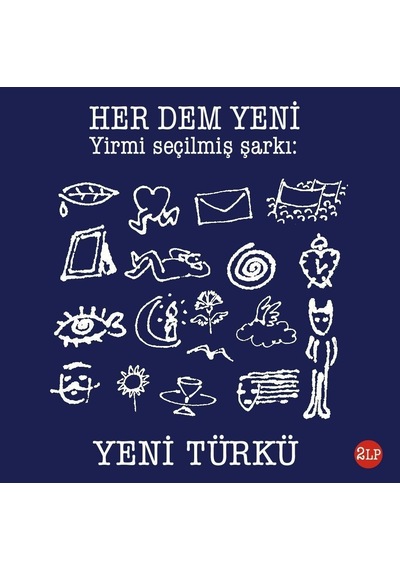 Yeni Türkü Her Dem Avrupa Baskı Mavi Renkli Plak Çift Lp Plak