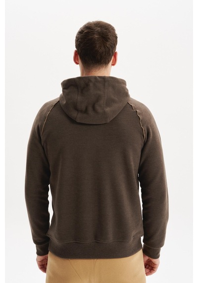 AR-MA Arma Erkek Örme Fleto Cepli Kapüşonlu Selanik Sweatshirt Regular Fit, Pamuk Polyester K30324698402 Kahverengi AR-MA Arma Erkek Örme Fleto Cepli Kapüşonlu Selanik Sweatshirt Regular Fit, Pamuk Polyester K30324698402 Kahverengi