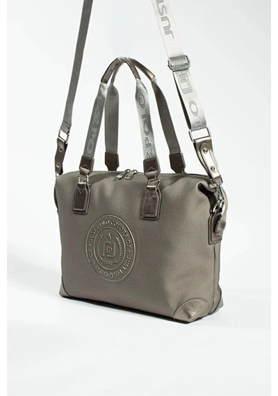 Just Polo Kadın Büyük Boy Lüks Ve Şık El & Omuz Çantası Shoulder Bag Gri