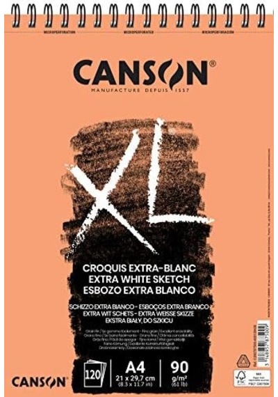Spp Canxl Extra Bla 120s A4 90g Çizim Bloğu