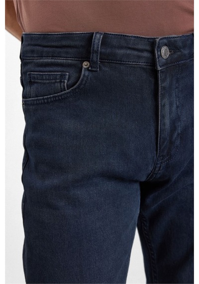 Süvari Petrol Mavi Slim Normal Bel Denim Pantolon Sdn2016600014-pet1