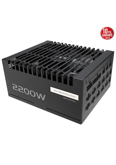 Asus Pro Ws 2200w Platinum 80+ Platinum Pcıe 5.1 Full Modüler Atx 3.1 Güç Kaynağı 90ye00z1-b0na00 Pro-ws-2200p