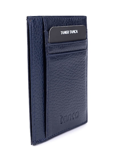 Tamer Tanca Erkek Hakiki Deri Lacivert Cüzdan 907 1092 Erk Czdn Sk25-26 Lacı Fltr Lacivert