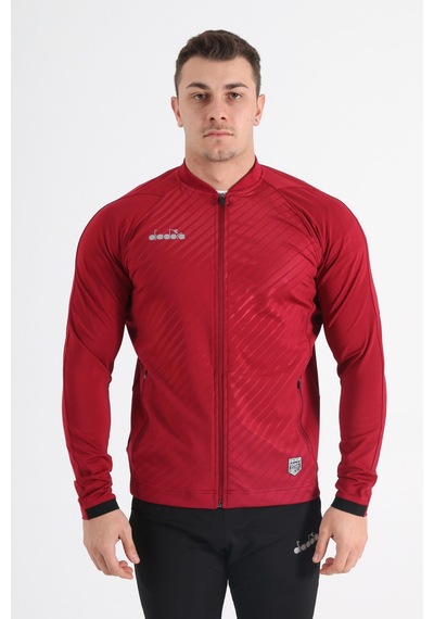 Diadora Elite Kamp Eşofmanı Tek Üst Bordo