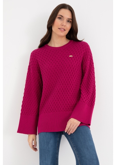 U.S. Polo Assn. U.s. Polo Assn. Kadın Fuşya Kazak /triko 50314698-vr023 Fusya