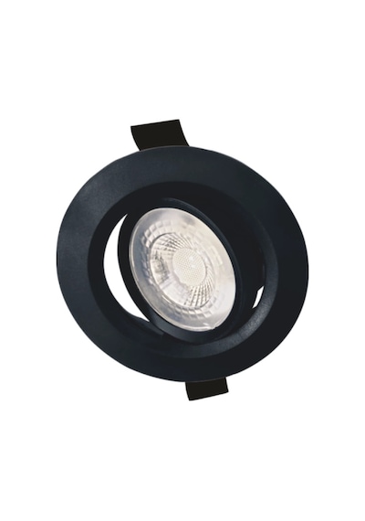 1 Adet Cata Ct 5200 Lal Siyah Kasa 7w Sıva Altı Led Spot Gün Işığı 3200k Renkli
