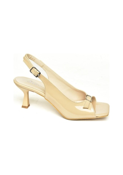Fox Shoes S282082108 Ten Rugan Kalın Topuklu Kadın Ayakkabı Ten