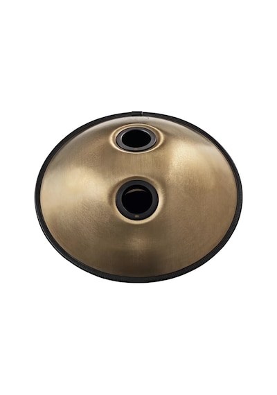 Meinl Sonic Energy Hpstl100 Stainless Steel 10 Notes D Kurd Handpan Vintage Gold