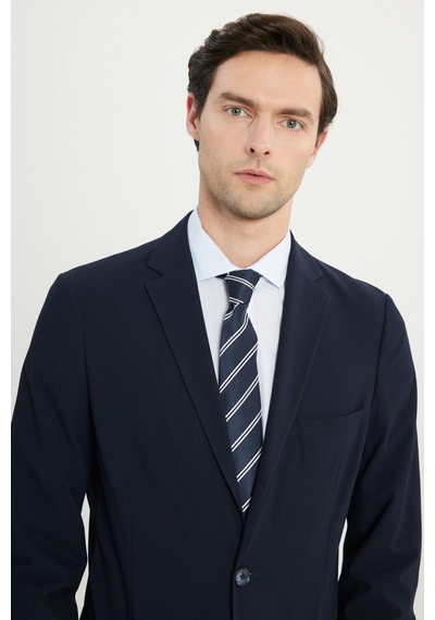 Erkek Lacı Slim Fit Dar Kesim Mono Yaka Gofre Desenli Torba Cepli Takım Elbise Lacı Erkek Lacı Slim Fit Dar Kesim Mono Yaka Gofre Desenli Torba Cepli Takım Elbise Lacı