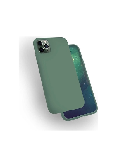 Apple Uyumlu  iPhone 11 Pro Kılıf Zore Silk Kadife Iç Yüzey Silikon Kılıf