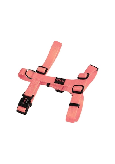 Pettagart H-tip Pink S Küçük Irk Köpek Göğüs Tasması Göğüs 32 x 51 CM Çok Renkli