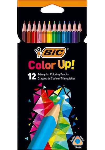 Bic Color Up Kuru Boya Kalemi 12 Renk