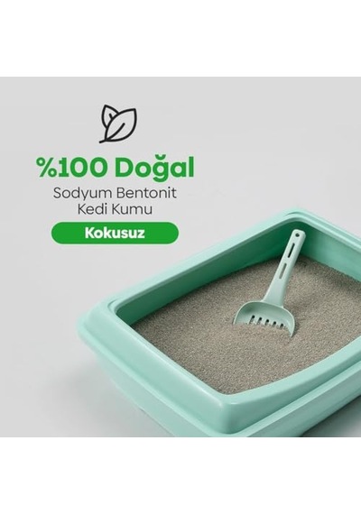 Kokusuz Topaklanan Kedi Kumu 2x10kg