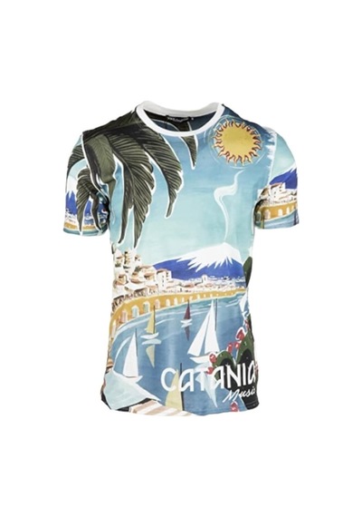 Dolce & Gabbana Dolce&Gabbana Erkek Tişört G8Hc7T Çok Renkli