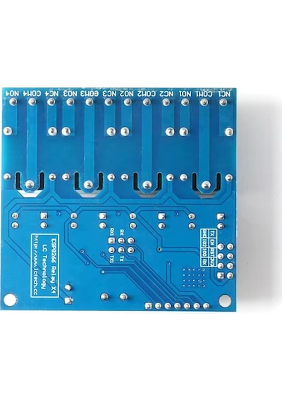 Esp8266 Esp-01 12v 4 Kanallı Wifi Röle Modülü - Akıllı Ev Uzaktan Kontrol Anahtarı