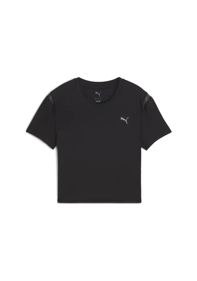 Puma W Puma Shape Baby Tee Siyah Kadın Crop T-shirt