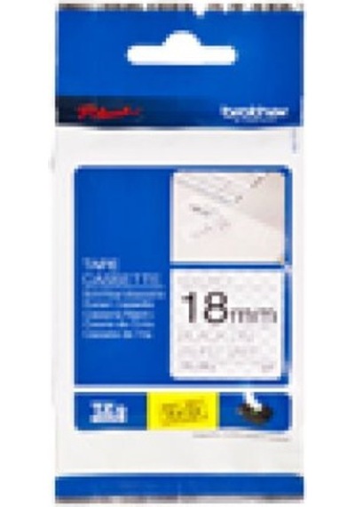 BROTHER P-TOUCH TZE-SE5 24MM SÖKÜLÜNCE İZ BIRAKAN GÜVENLİK ETİKET