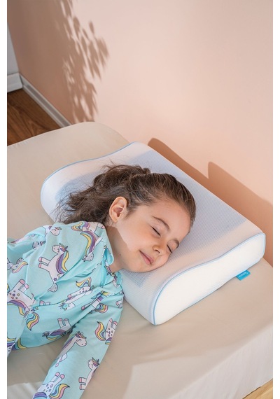 Jelli Ortopedik Visco Yastık Serinleten Yastık 45 31 10/7 Cm Beyaz